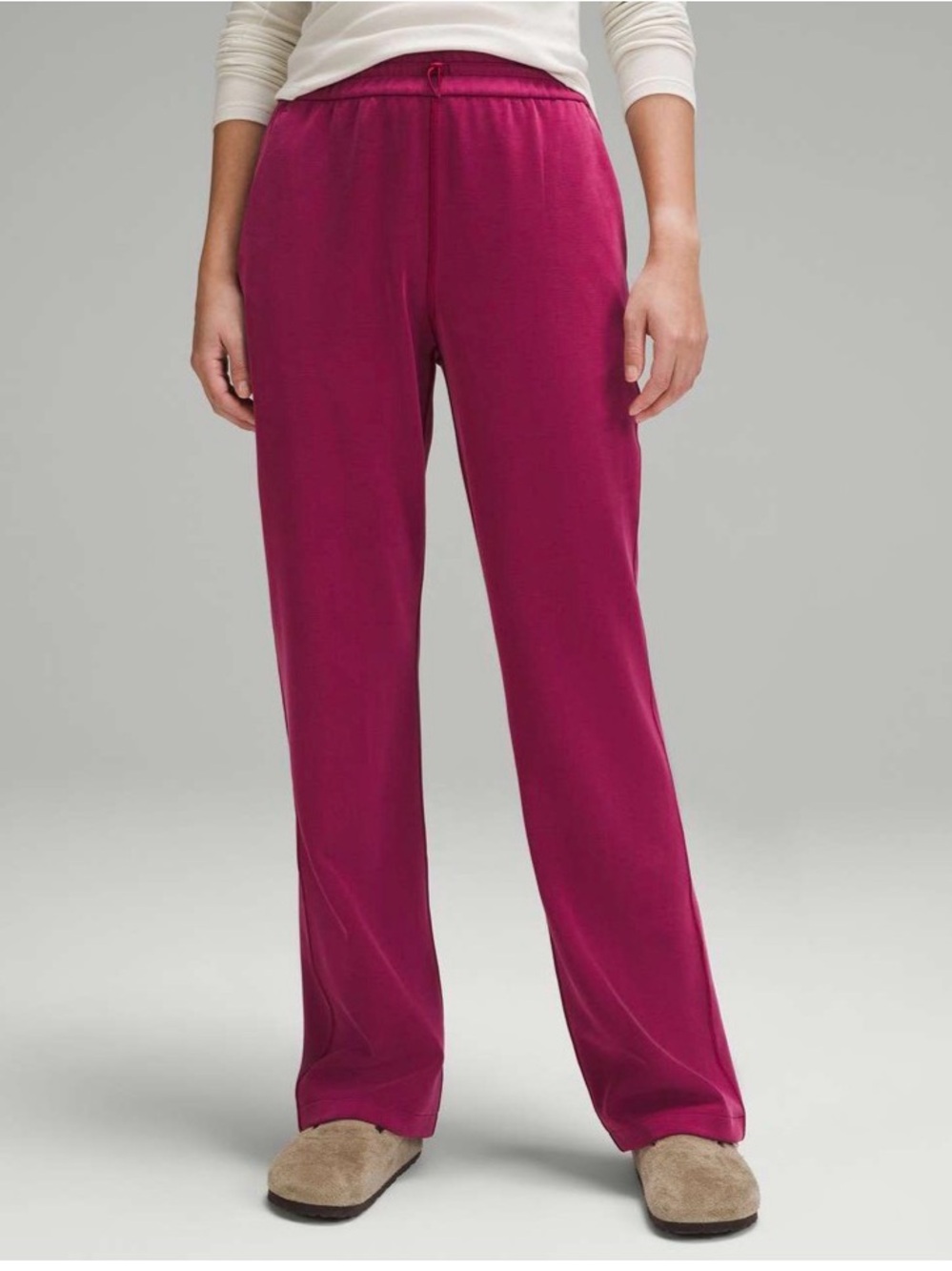 Lululemon Softstreme High-Rise Pant Regular Deep Luxe size 10 - Picture 3 of 12